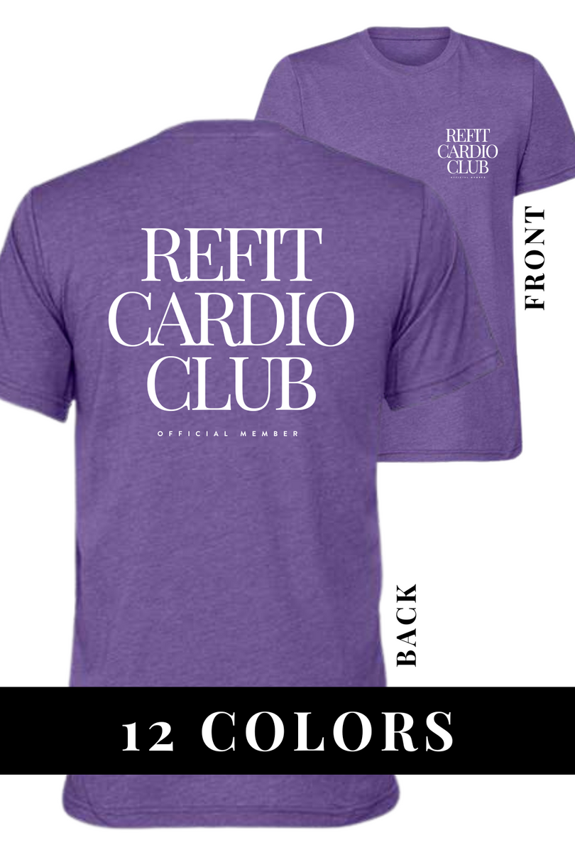 REFIT Cardio Club Member Tee – REFIT® Revolution
