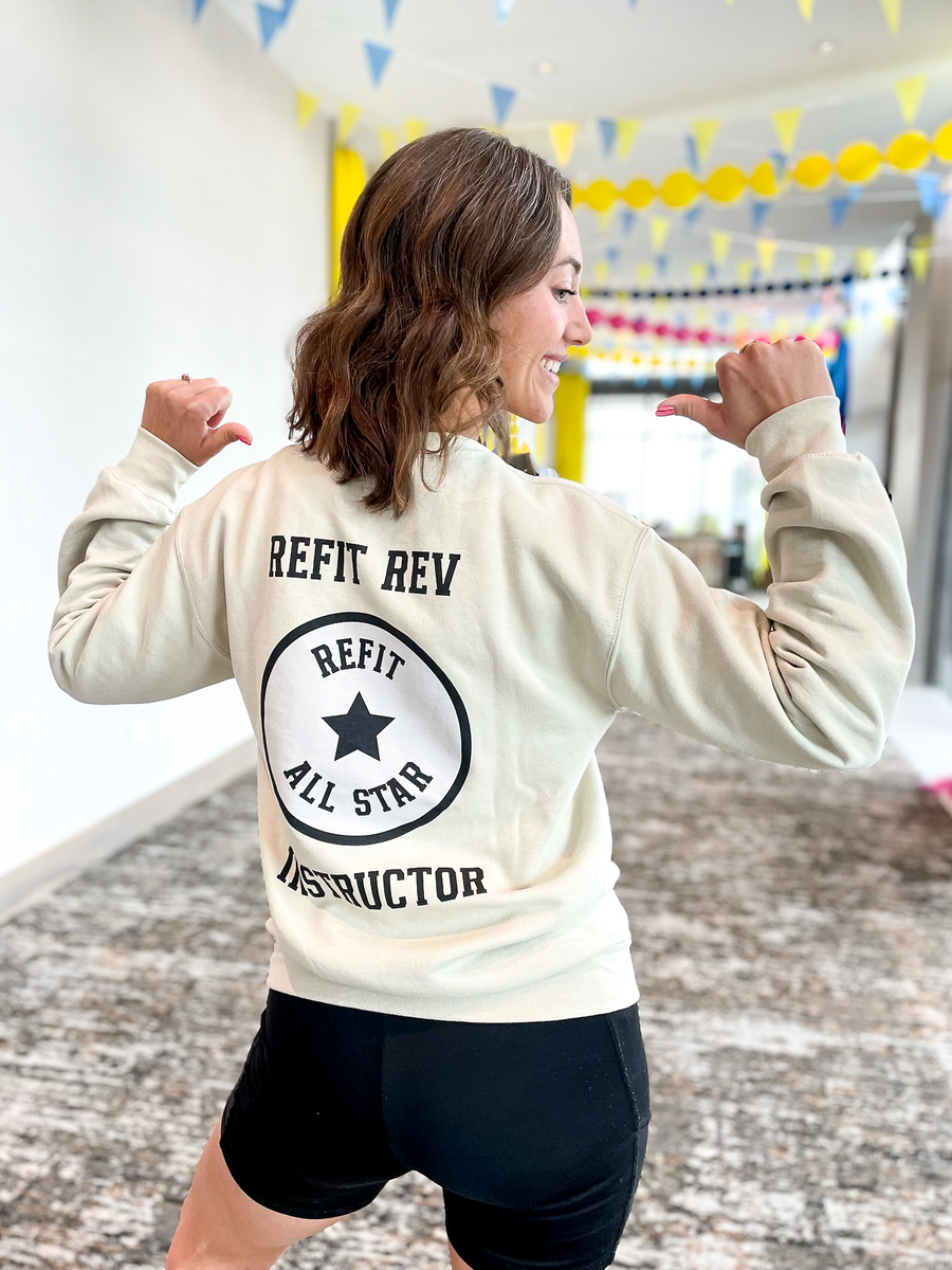 REFIT All Star INSTRUCTOR Sweatshirt – REFIT® Revolution