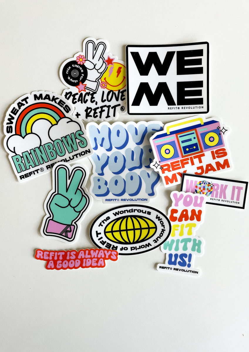 REFIT Stickers (SINGLE) – REFIT® Revolution